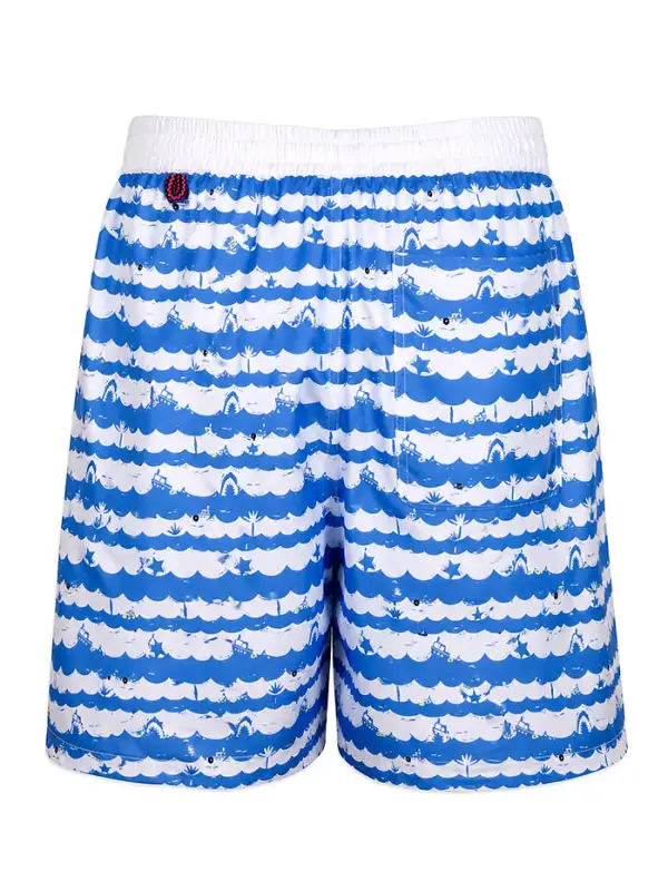 Men's Drawstring Travel-ready Swim Shorts