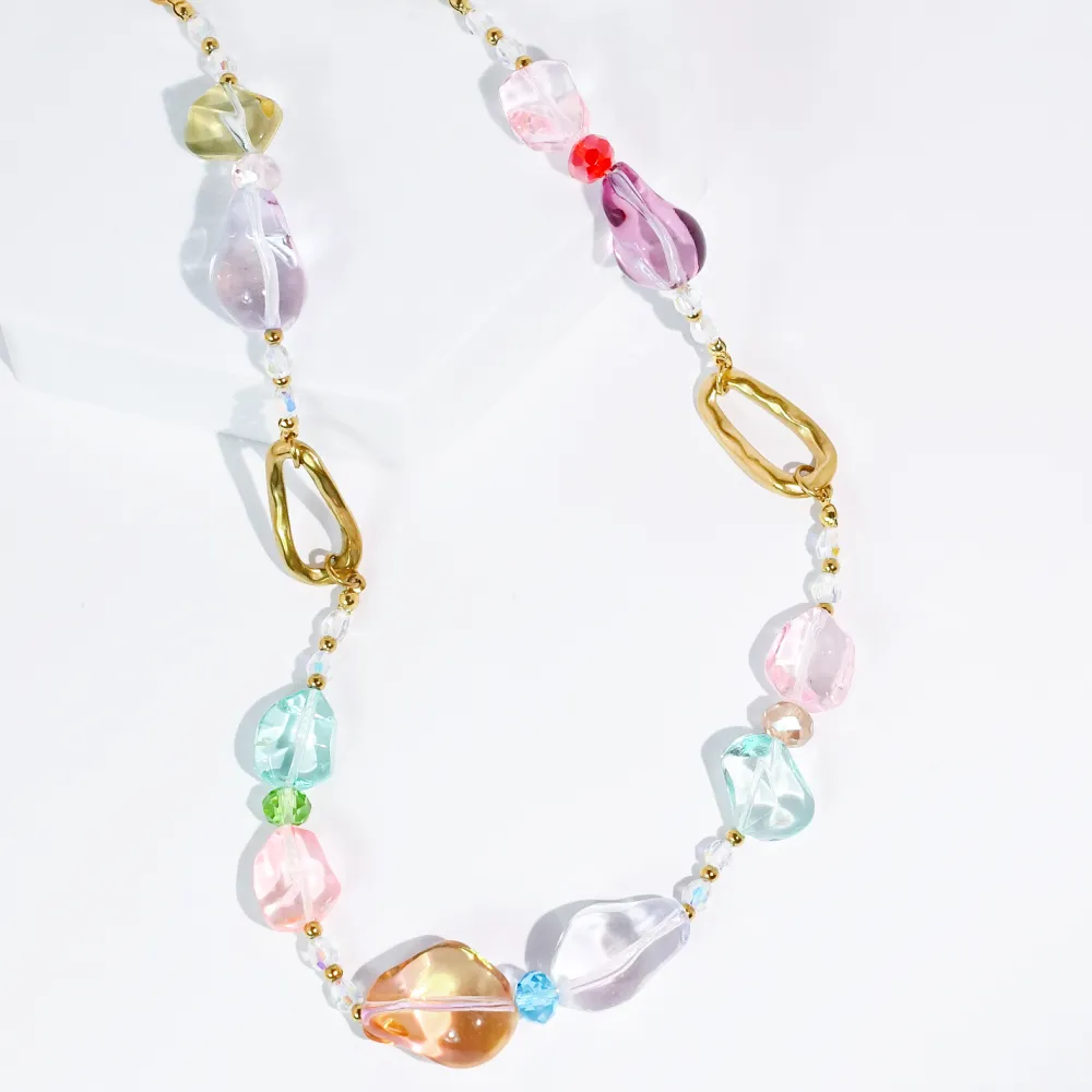Pastel Pebbles Ecklace Necklace