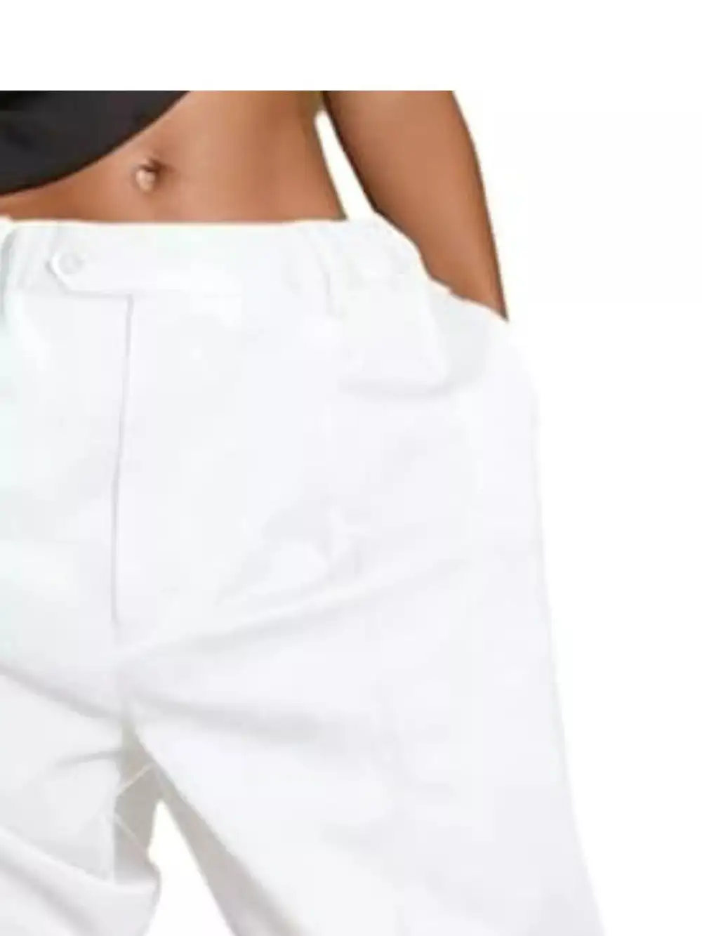 Pleated Detail High Waist Shorts
