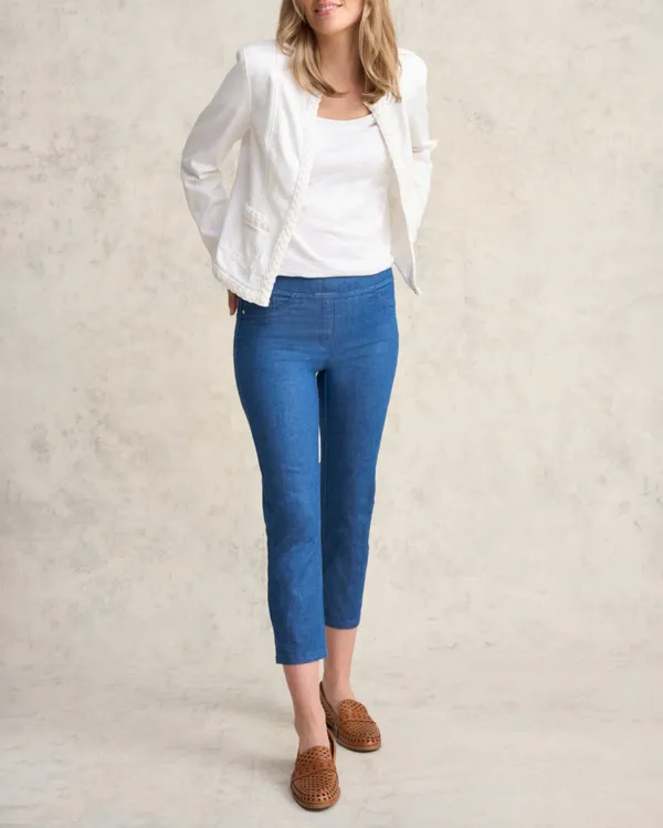 Cropped Jeans For Trendy Casual Style