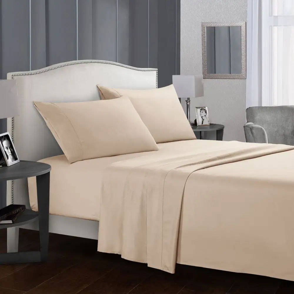 500TC Full Linen Bedding Set