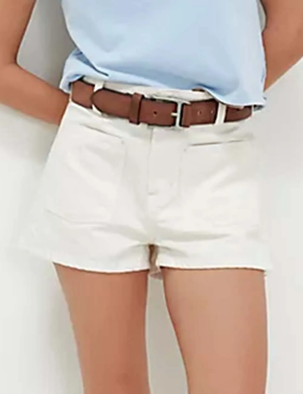 Button Pocket Shorts