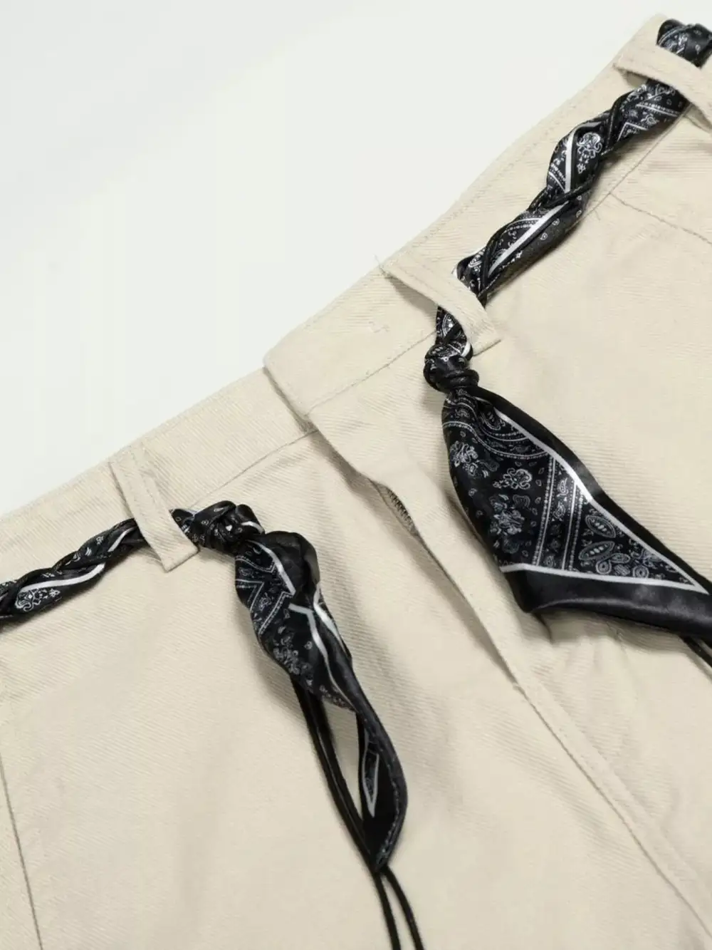 Relaxed Men's Wide Leg Pants