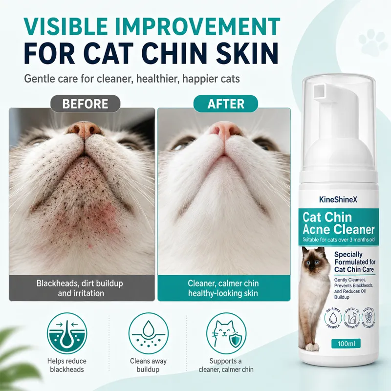 Pet Dry Shampoo Foam for Cats & Dogs, Waterless Rinse-Free, Gentle Formula, Deep Cleansing & Moisturizing