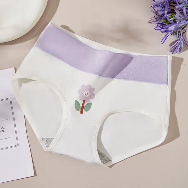 Everyday Plus Size High Waist Print Panty