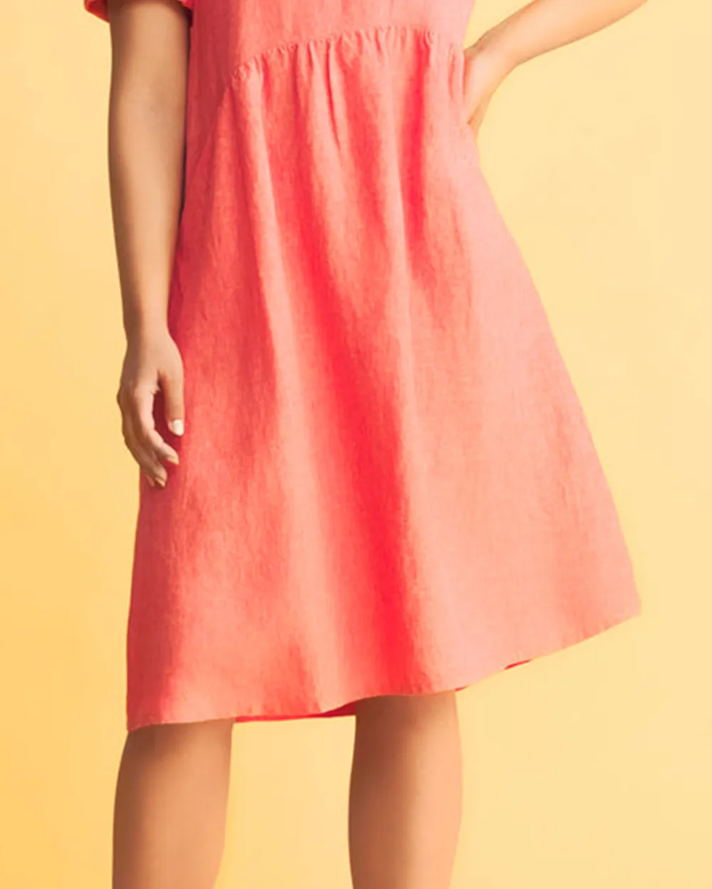 Linen Shift Dress