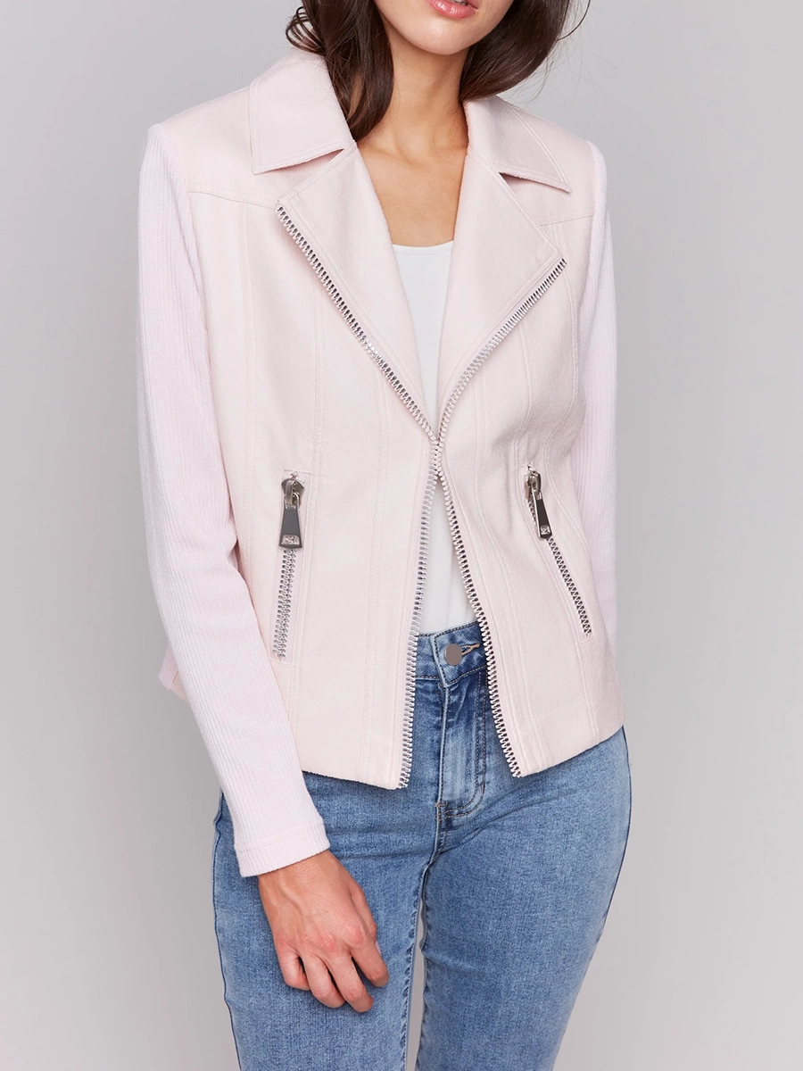 Versatile Slim Fit Waisted Women's Denim Jacket