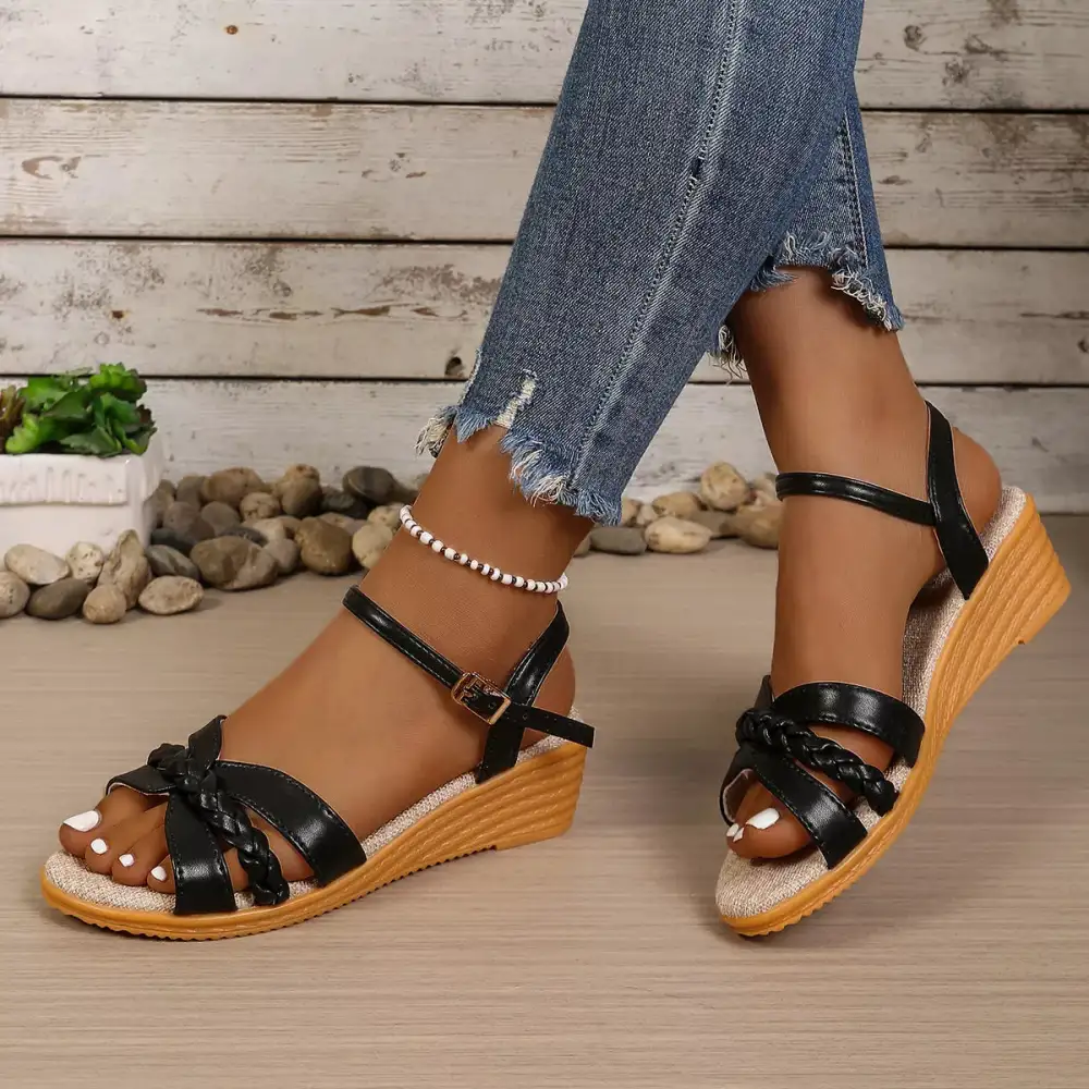 Wedge Open Sandals