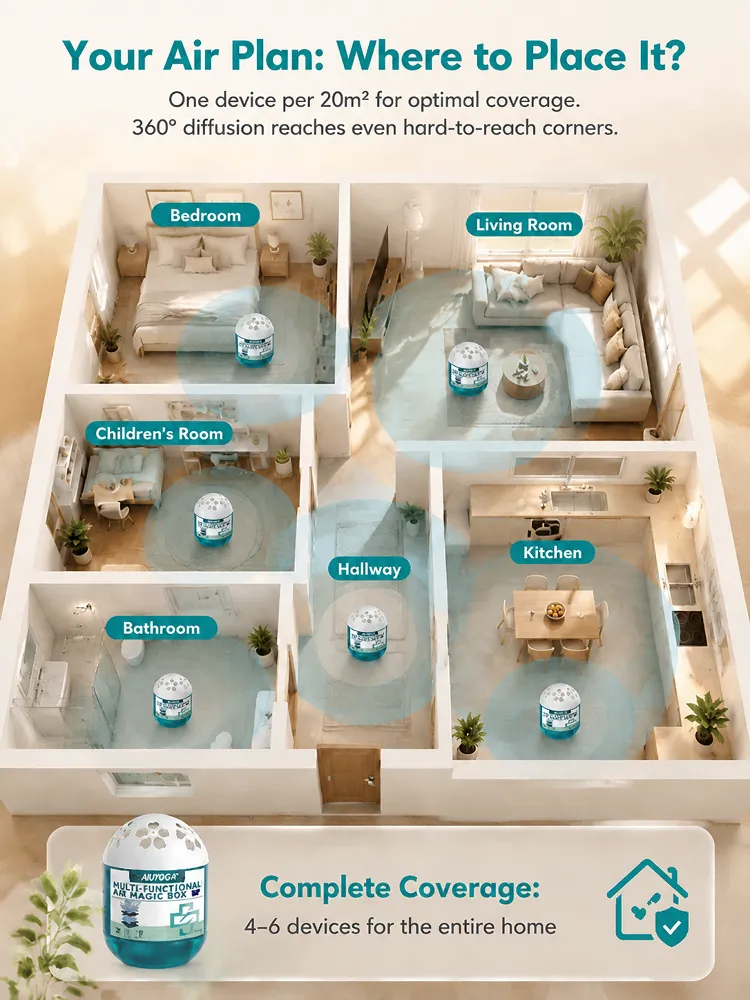 【UKCA certified, family safe!】Whole-House Dust Buster Smart Vacuum Cube