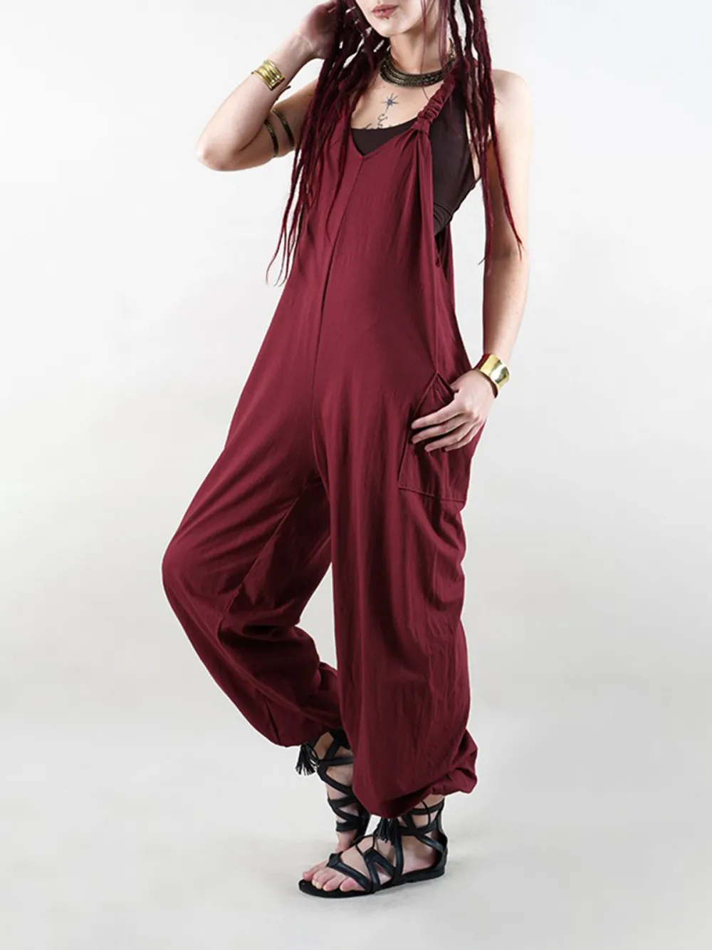 Harem Pant Overalls