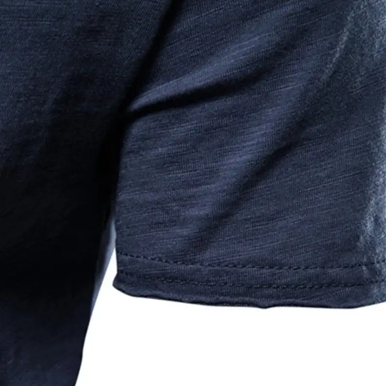 Open Neck Classic Knit Tee