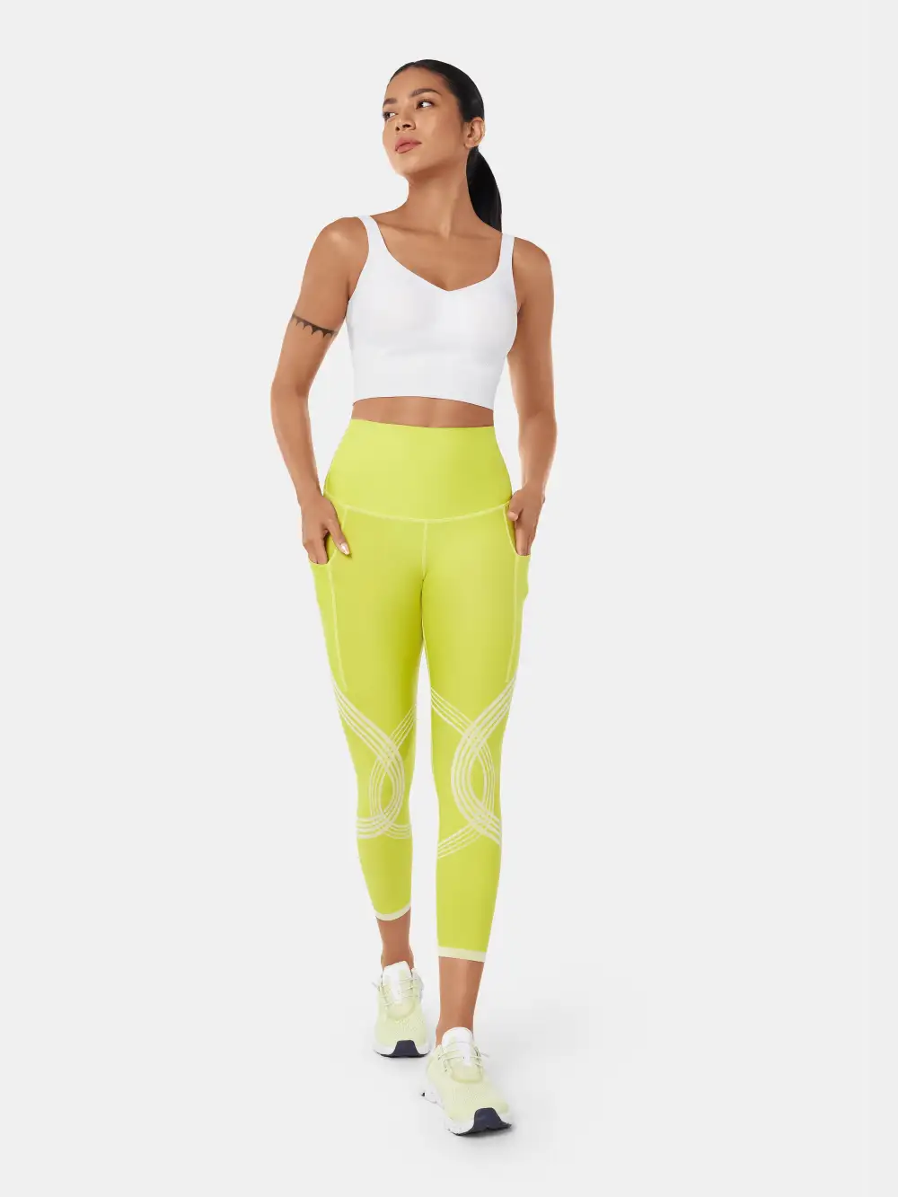 Body Sculpt Side Pocket 7/8 Leggings