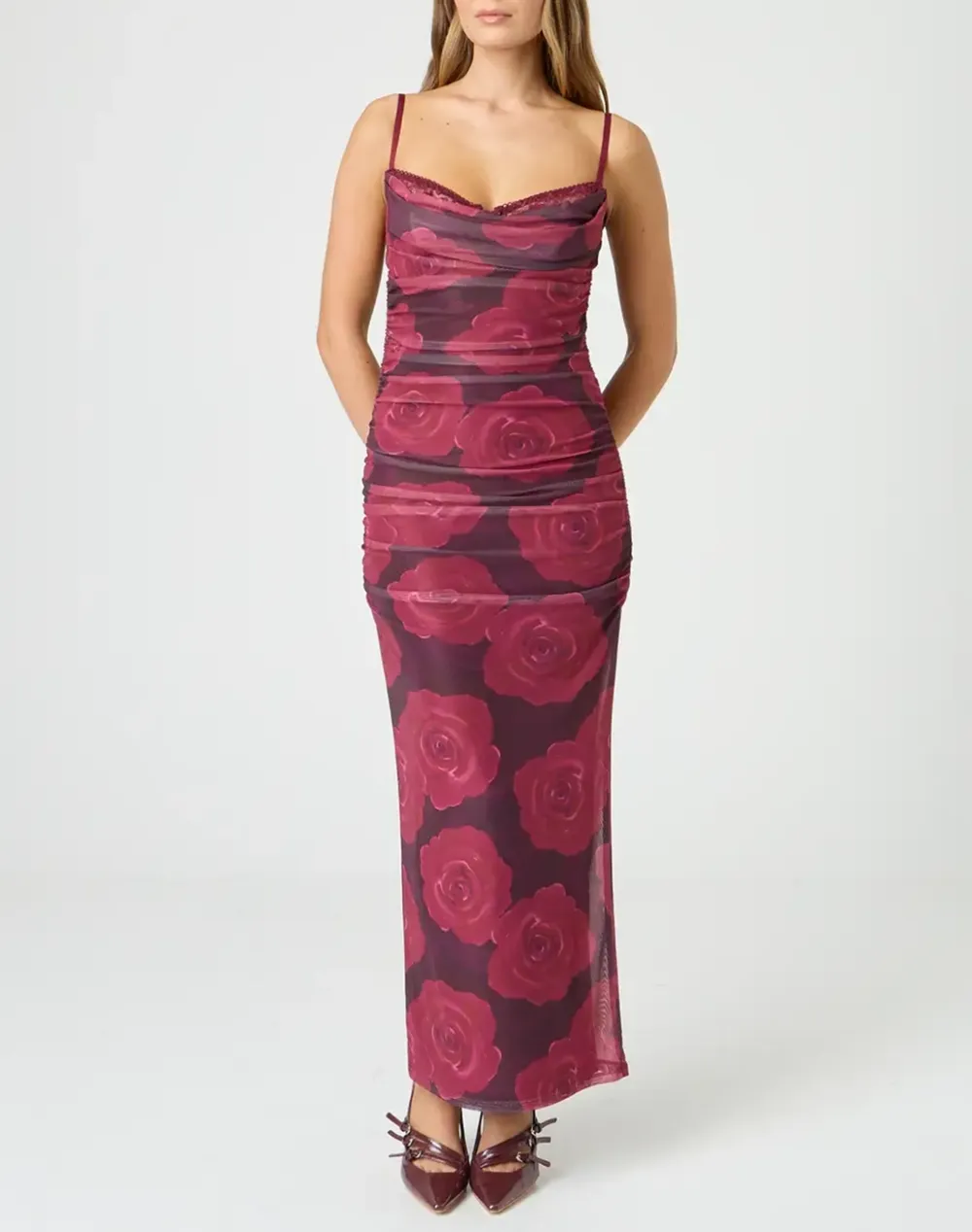 Daily Ruched Maxi Dress