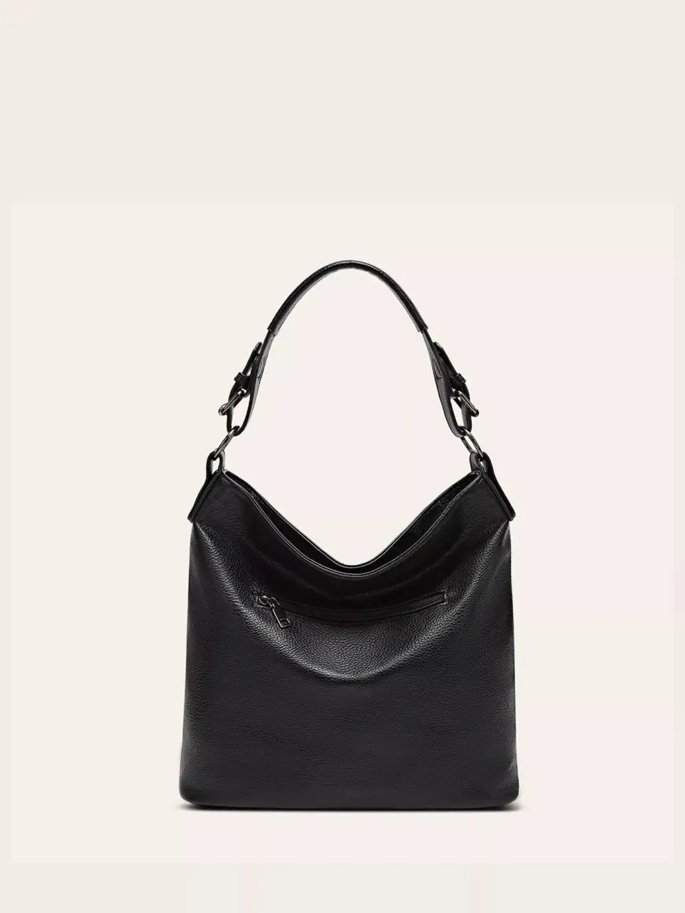 Zip Front Classic Handbag