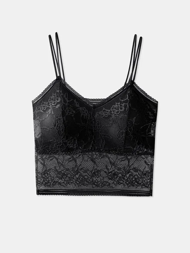 Breathable Sexy Lace High Elasticity Camisole Bra & Bralette