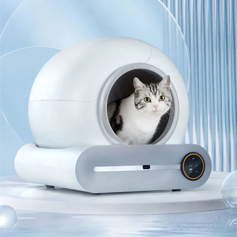 Automatic Cat Litter Box,Self-Cleaning, APP Control,Sterilization & Deodorization