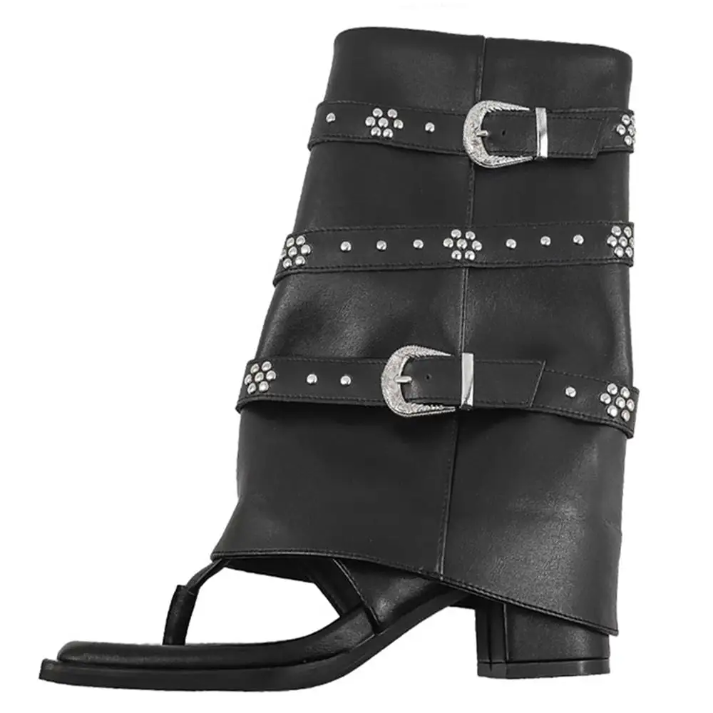 Pretty Please Heeled Sandal Boots