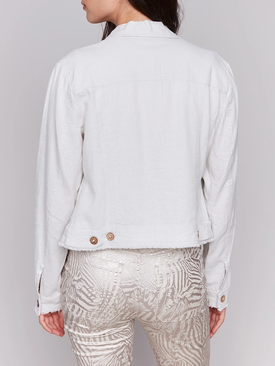 Soft And Breathable Linen Simple Jacket