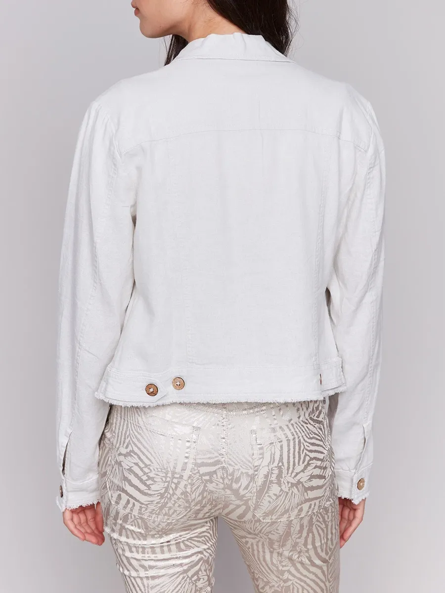 Soft And Breathable Linen Simple Jacket