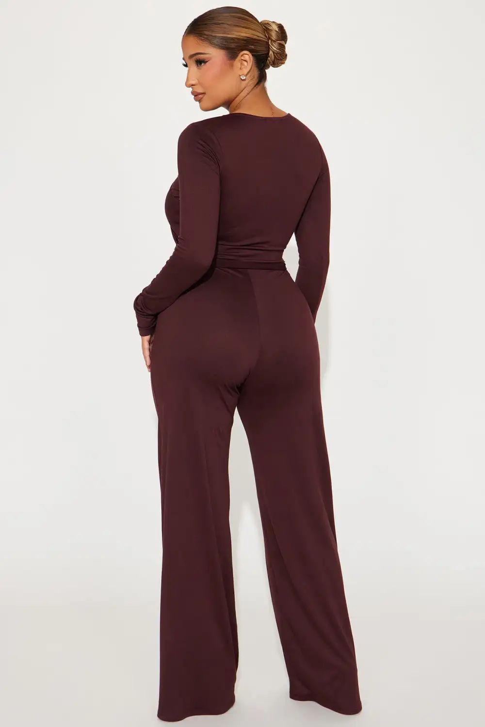 Simple Rules Pant Set - Brown