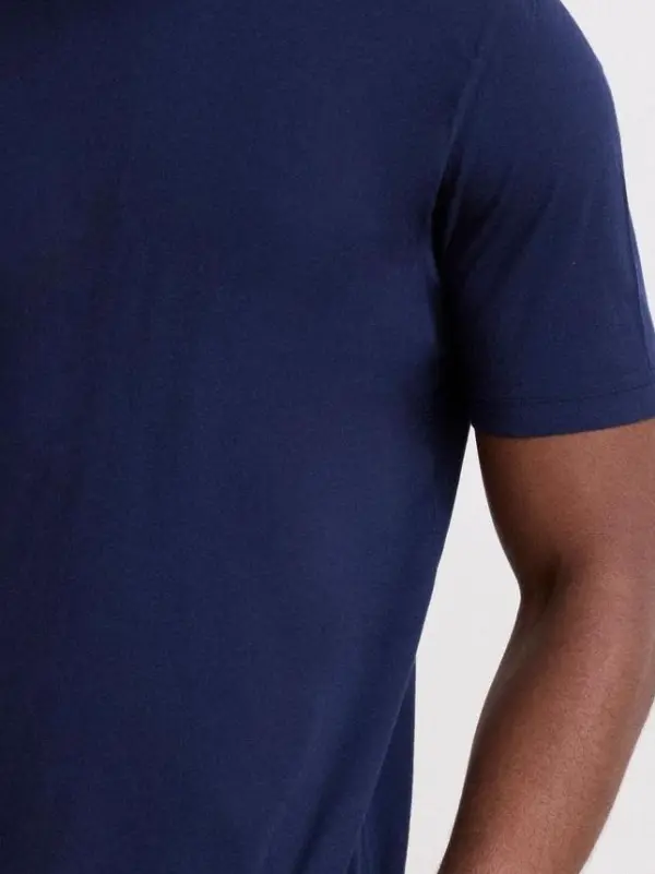 Comfortable Casual Breathable Soft Navy T-Shirt