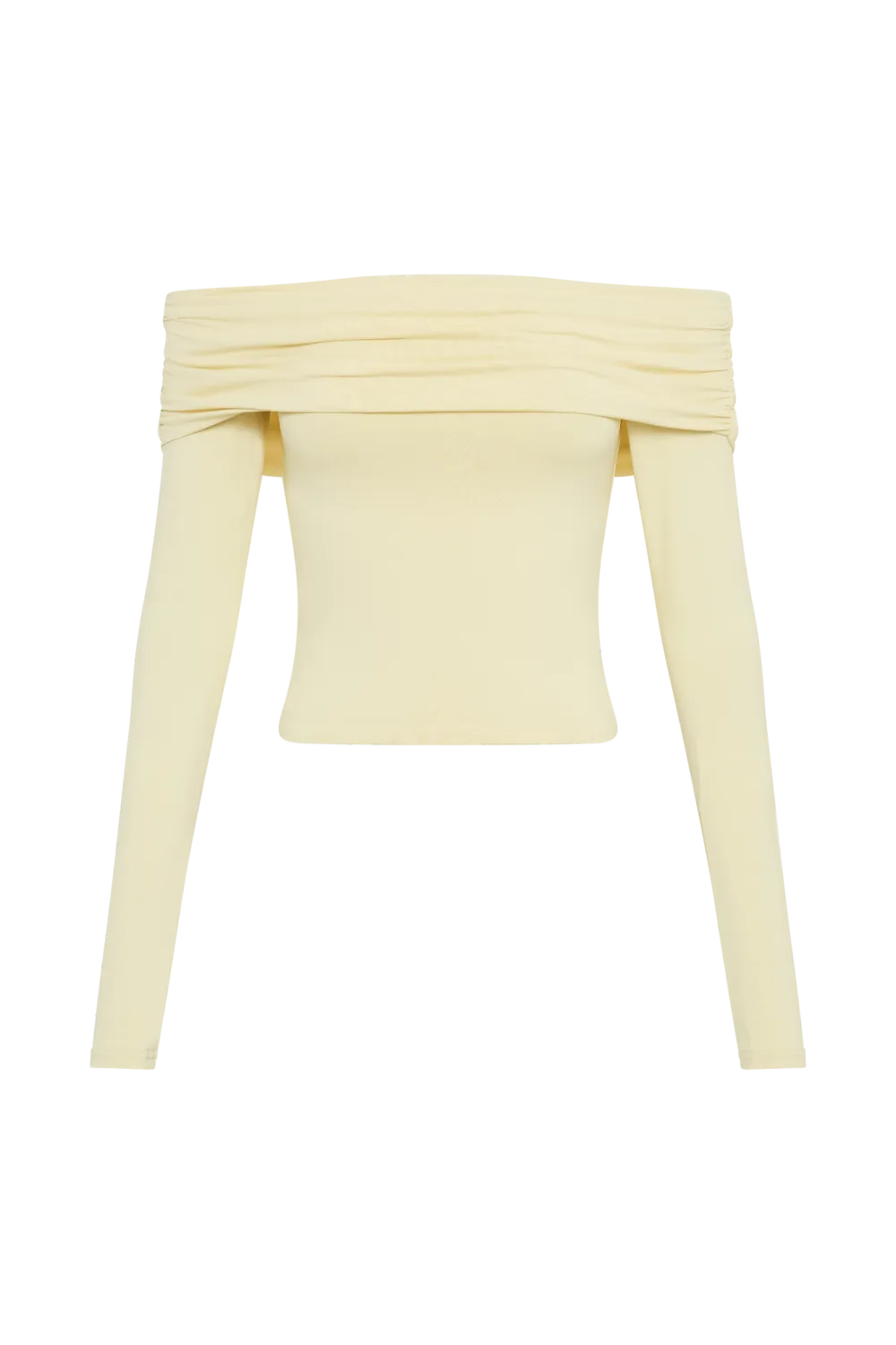 Recycled Nylon Off Shoulder Top