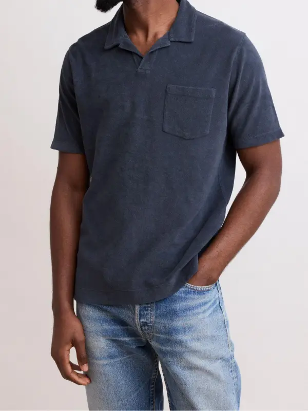 Comfortable Casual Breathable Soft Charcoal Polo Shirt