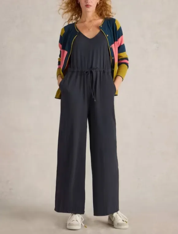 V-Neck Jasmine Jersey Jumpsuit