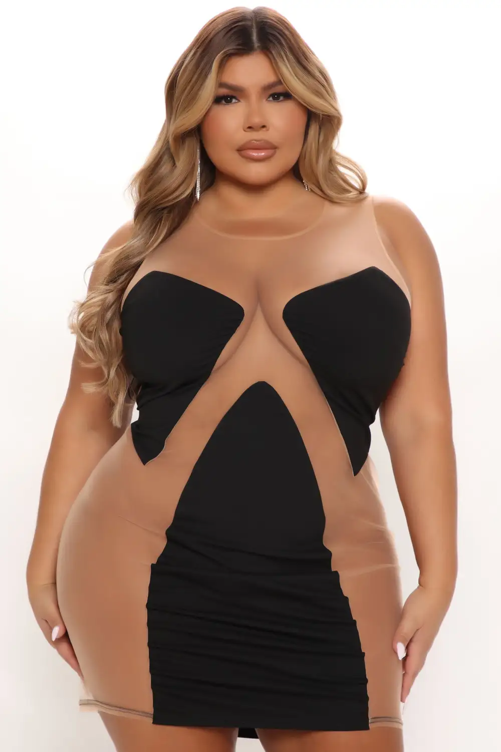 Talk of Town Mini Dress - Black