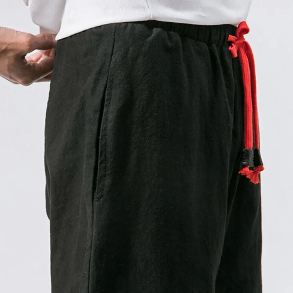 Casual Drawstring Weekend Shorts