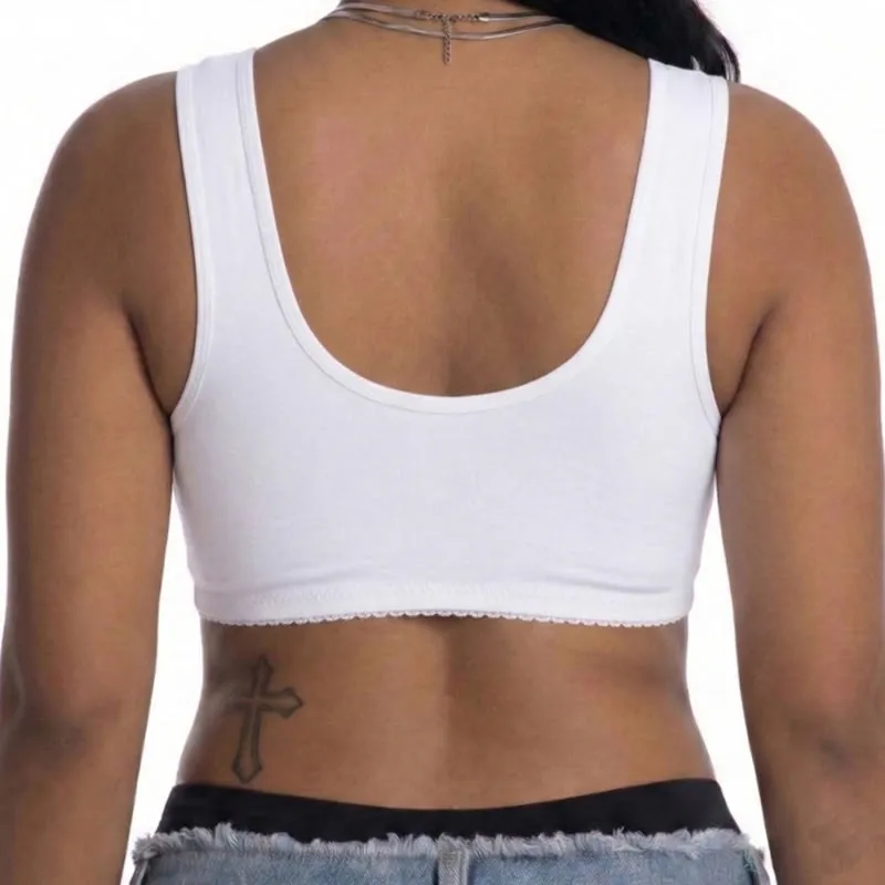 Lace Front Closure Wireless Bra