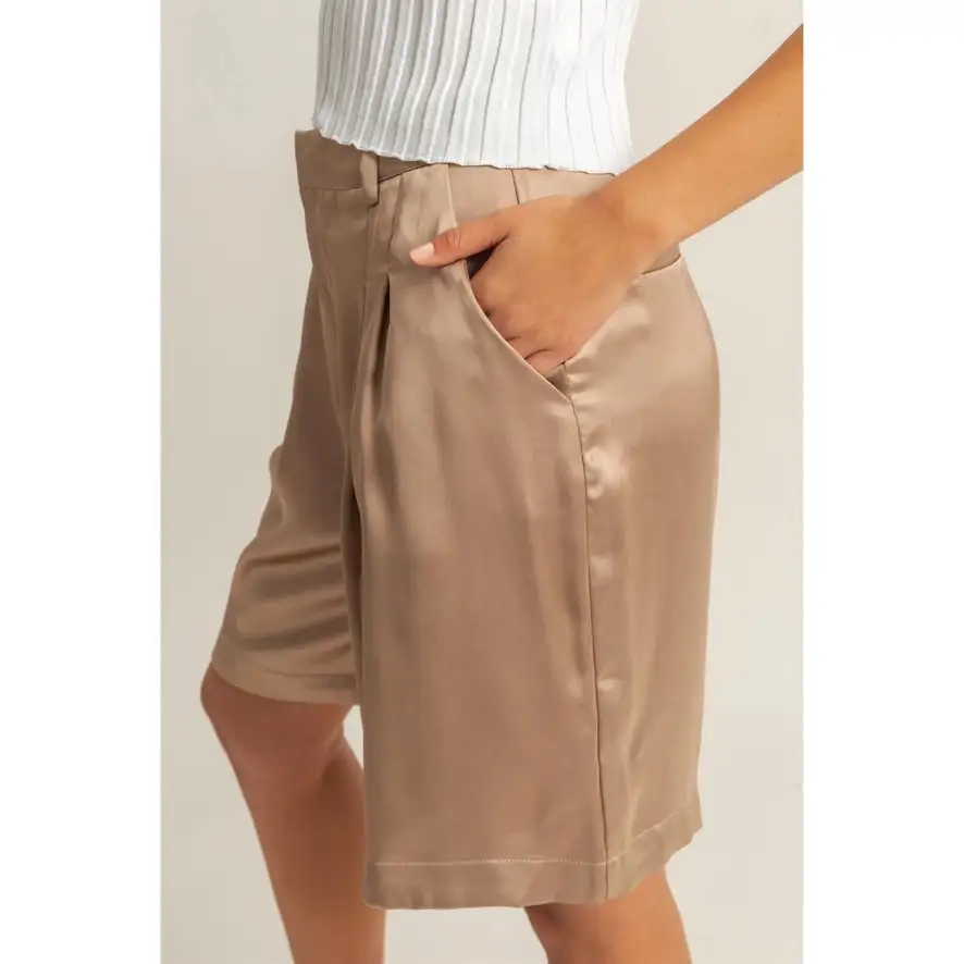 Roomy Flowy High Waist Casual Shorts