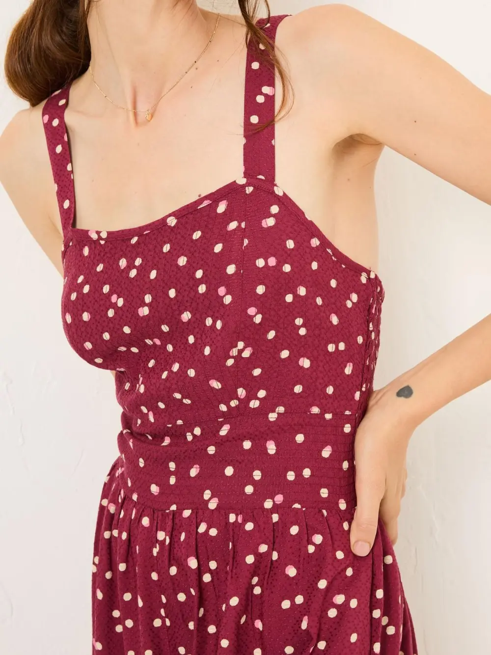 Burgundy Red Ruby Jumpsuit