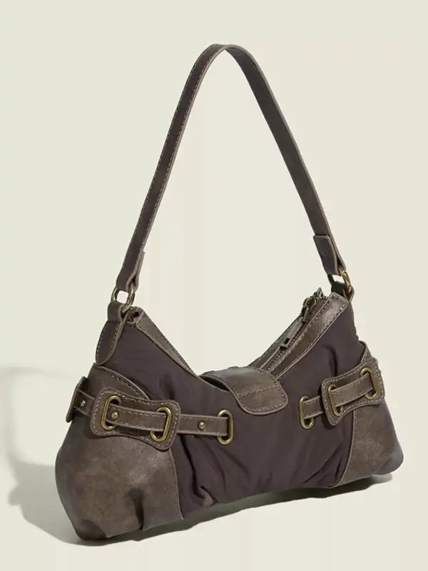 Buckle Vintage Shoulder Bag
