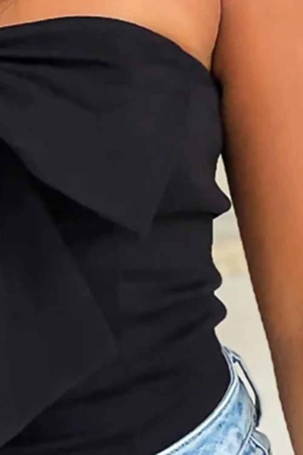 Black Sexy Vacation Top