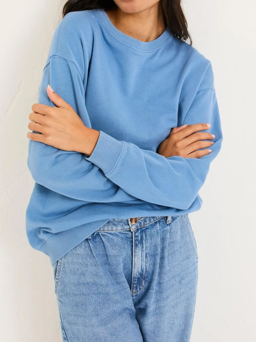 Georgia Blue Cobalt Crew Sweatshirt