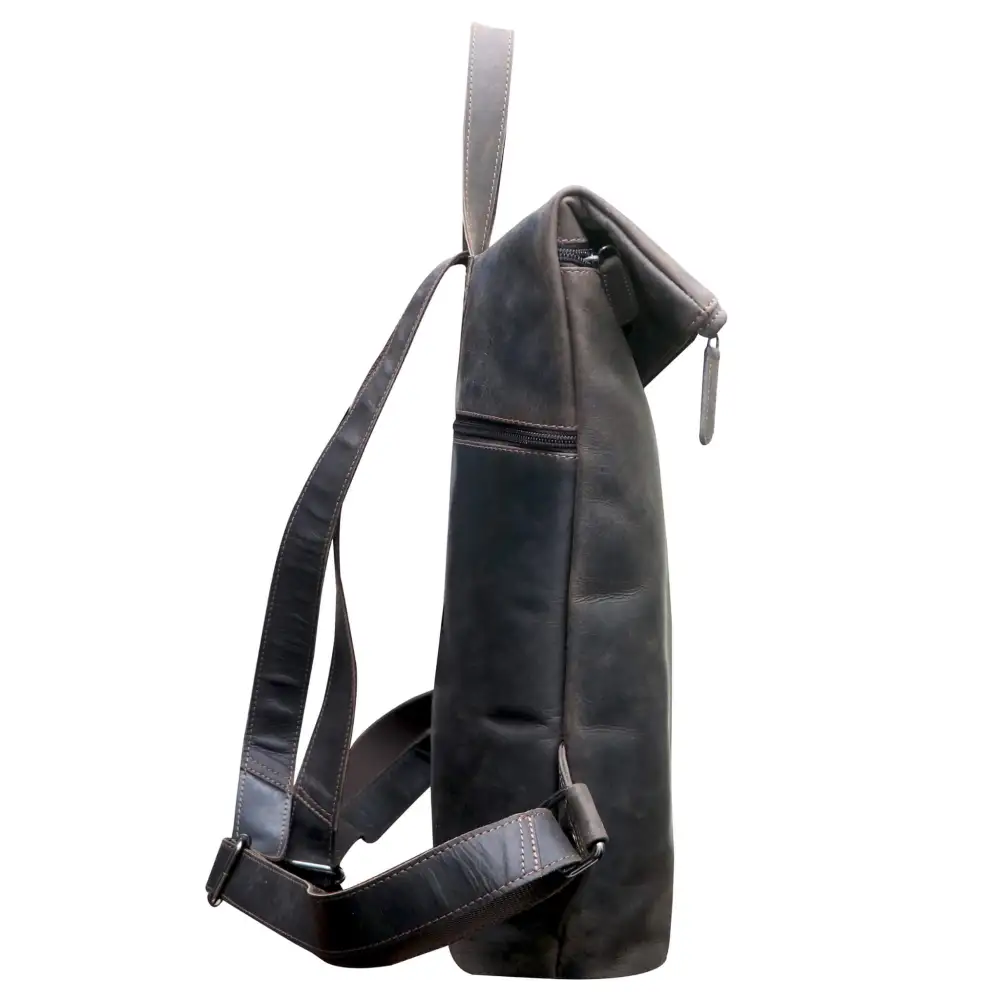 Large Laptop Leather Backpack