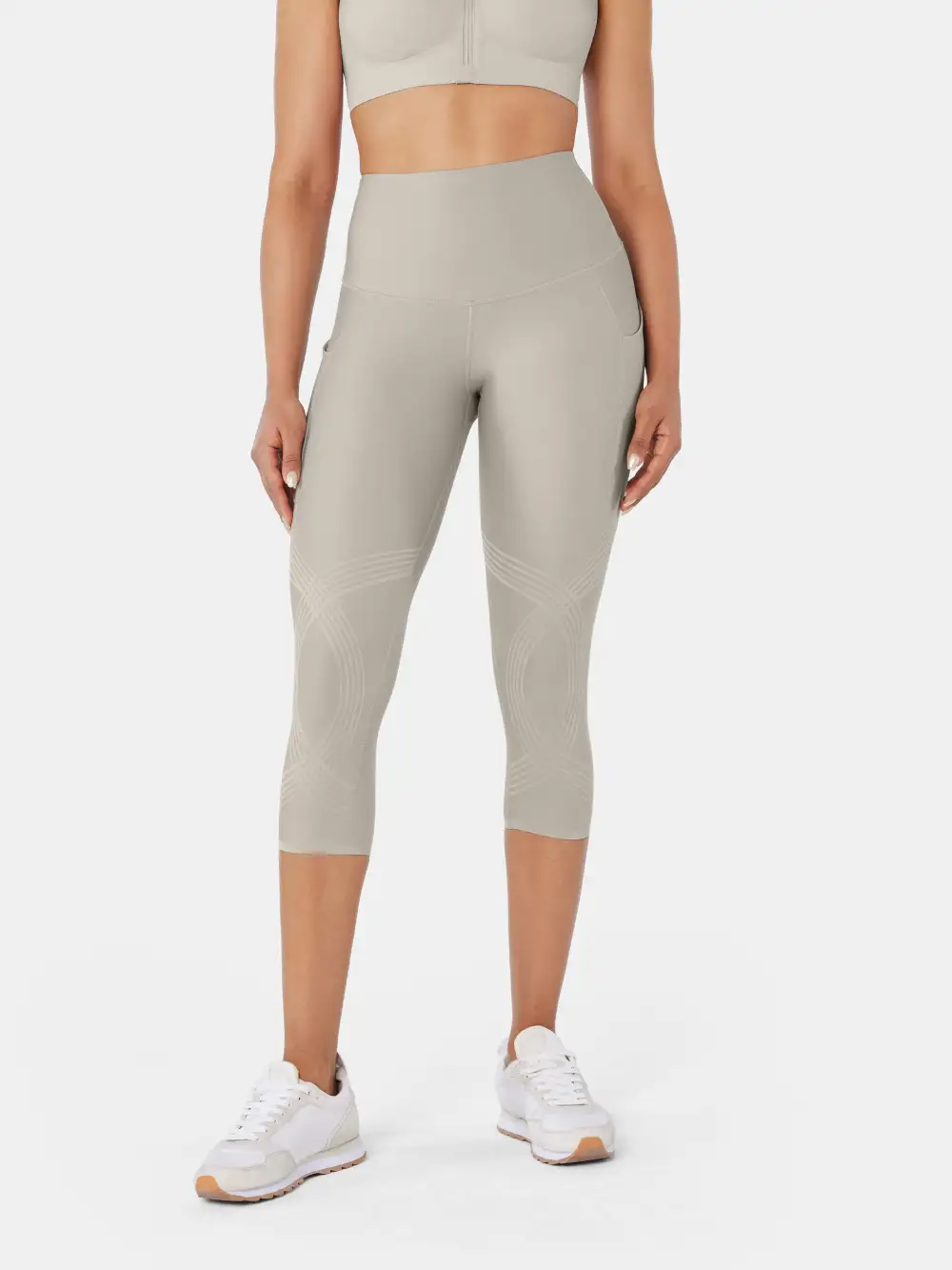 Body Sculpt Side Pocket Capri Leggings