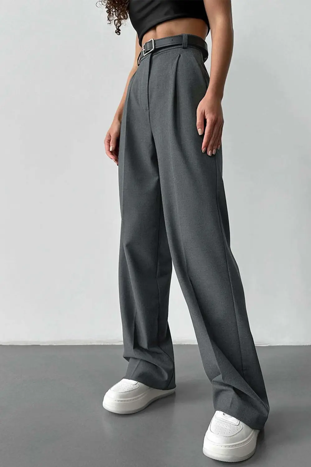Tailored Straight Leg Pants