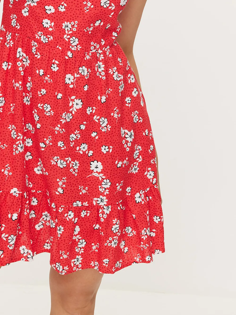 Skinny Strappy Mini Dress