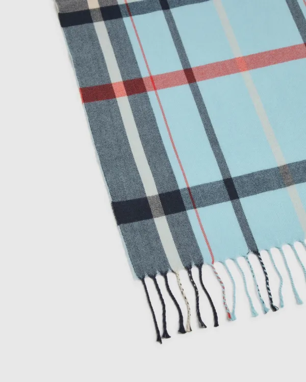 Slight Stretch Plaid Scarf