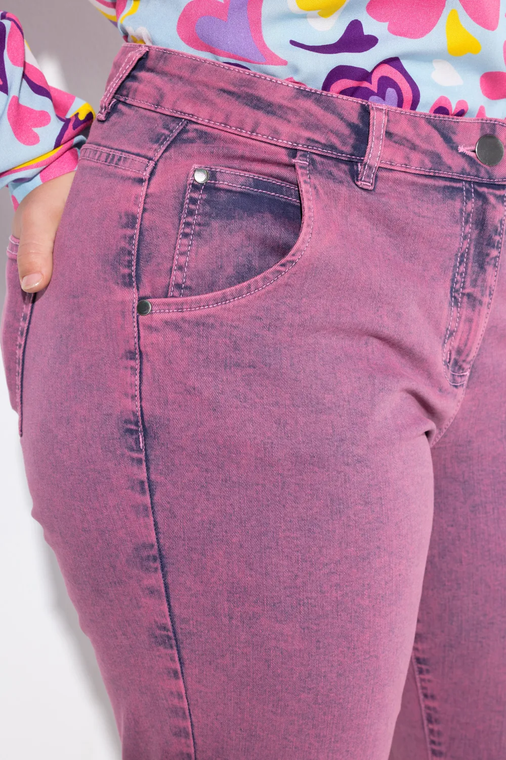 Drawstring Leg Jeans