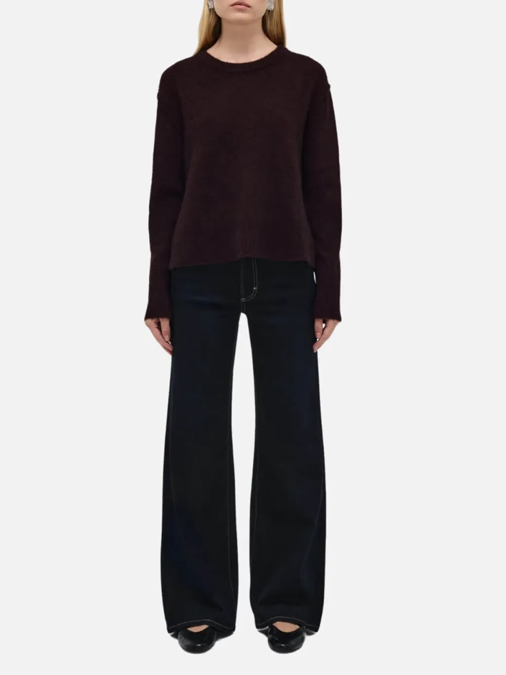 Crew Neck Long Sleeve Sweater