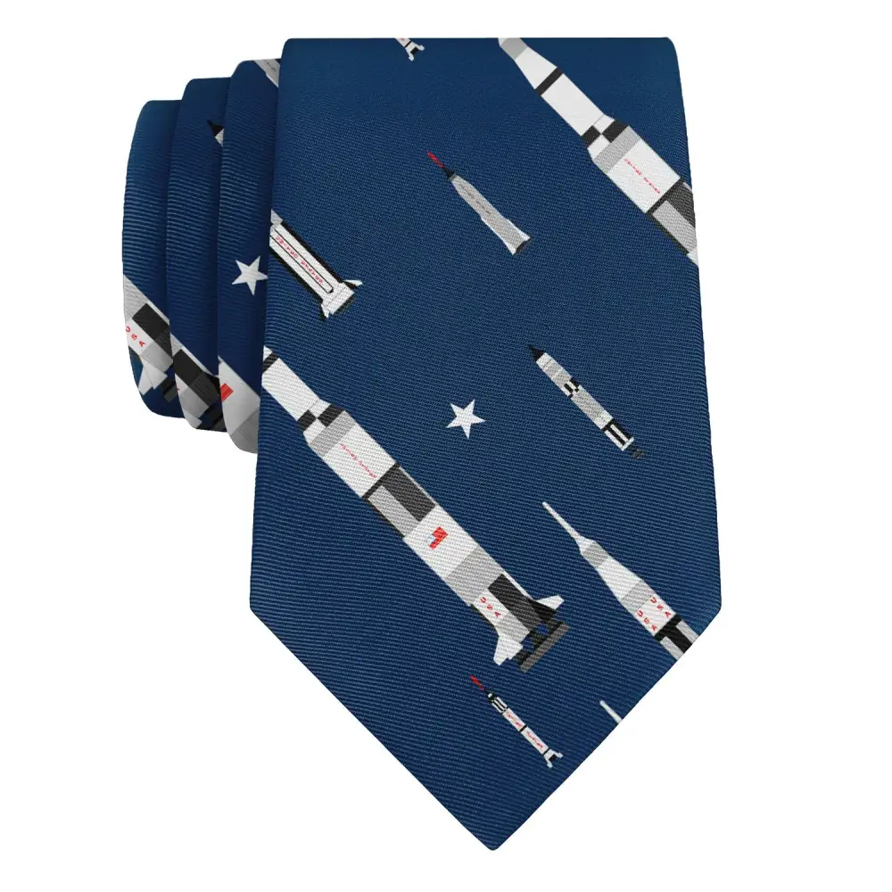 Refined Space Design Necktie