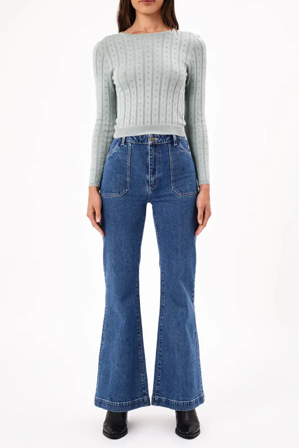 Slim Casual High Waist Jeans