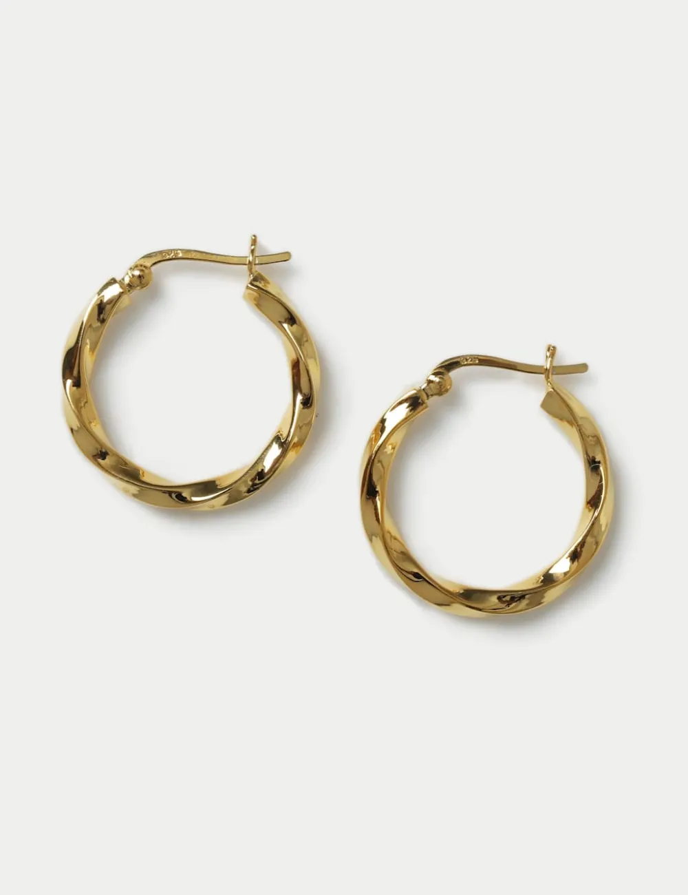 Twist Hoop Earrings