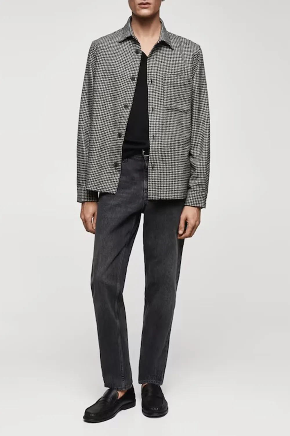 Houndstooth Overshirt