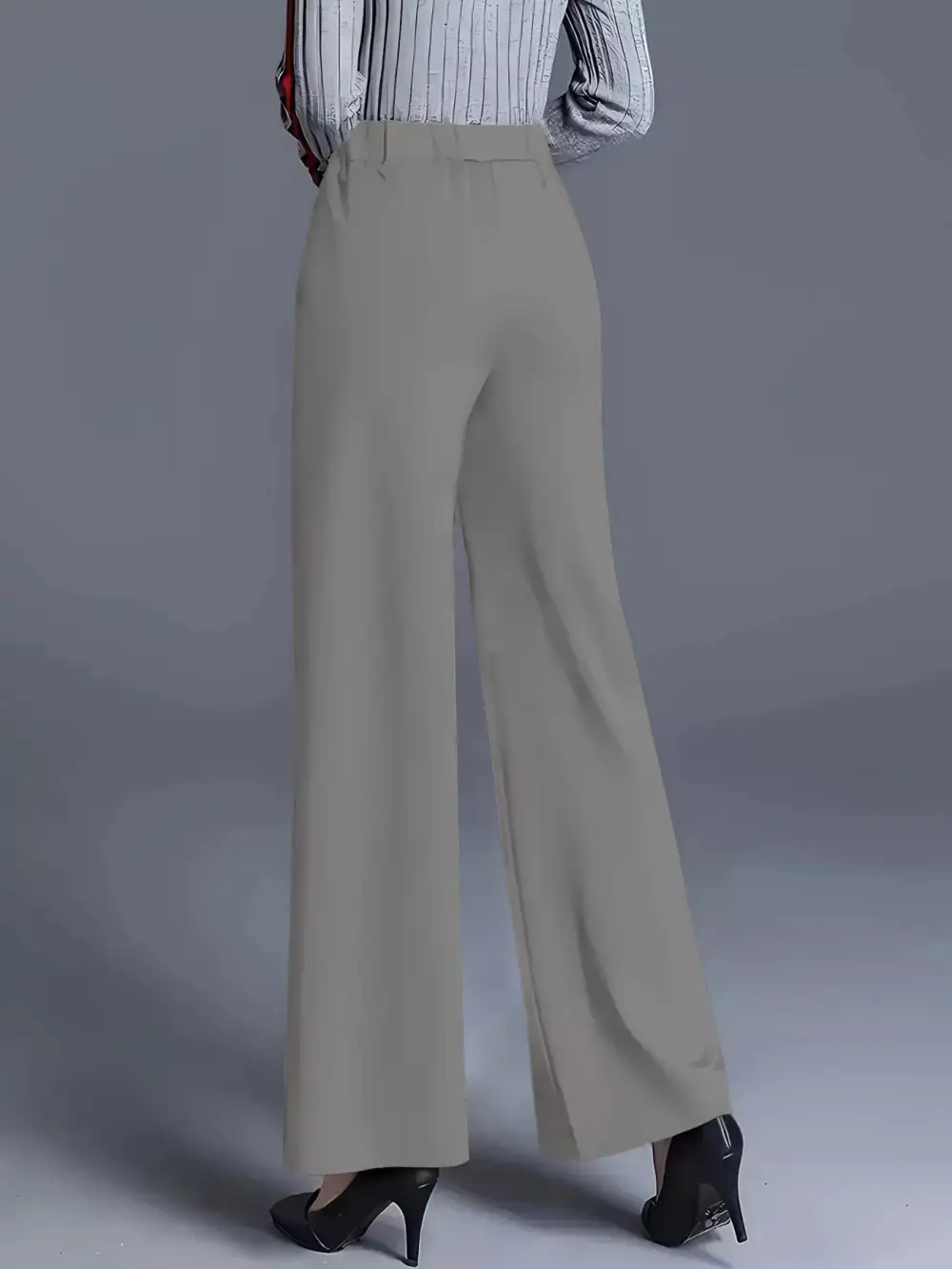 Easygoing Wide Leg High Waist Pants