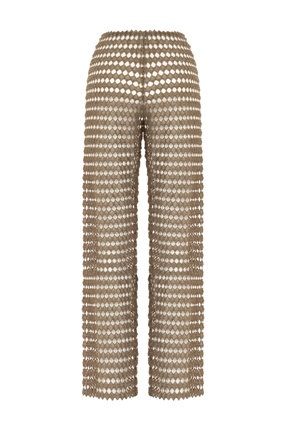 Straight-Leg Pants-Camel
