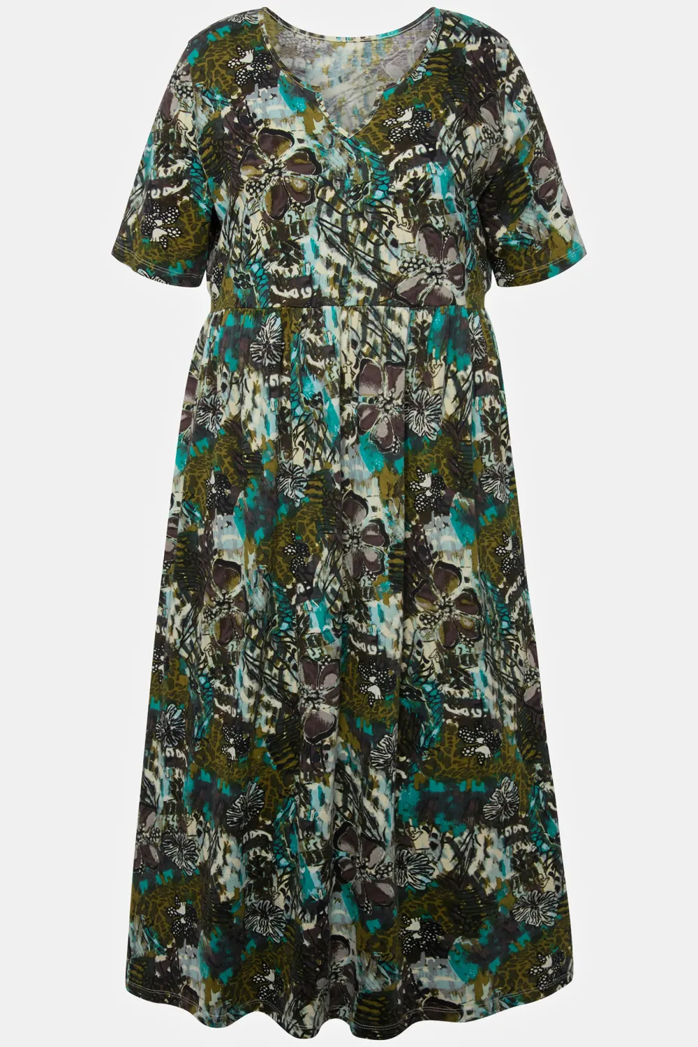 Full Printed Women's Dress